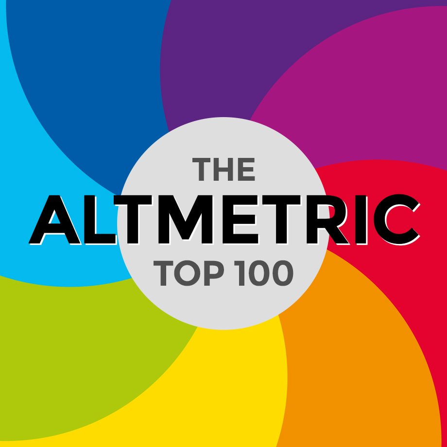 Il logo della classifica Altmetric