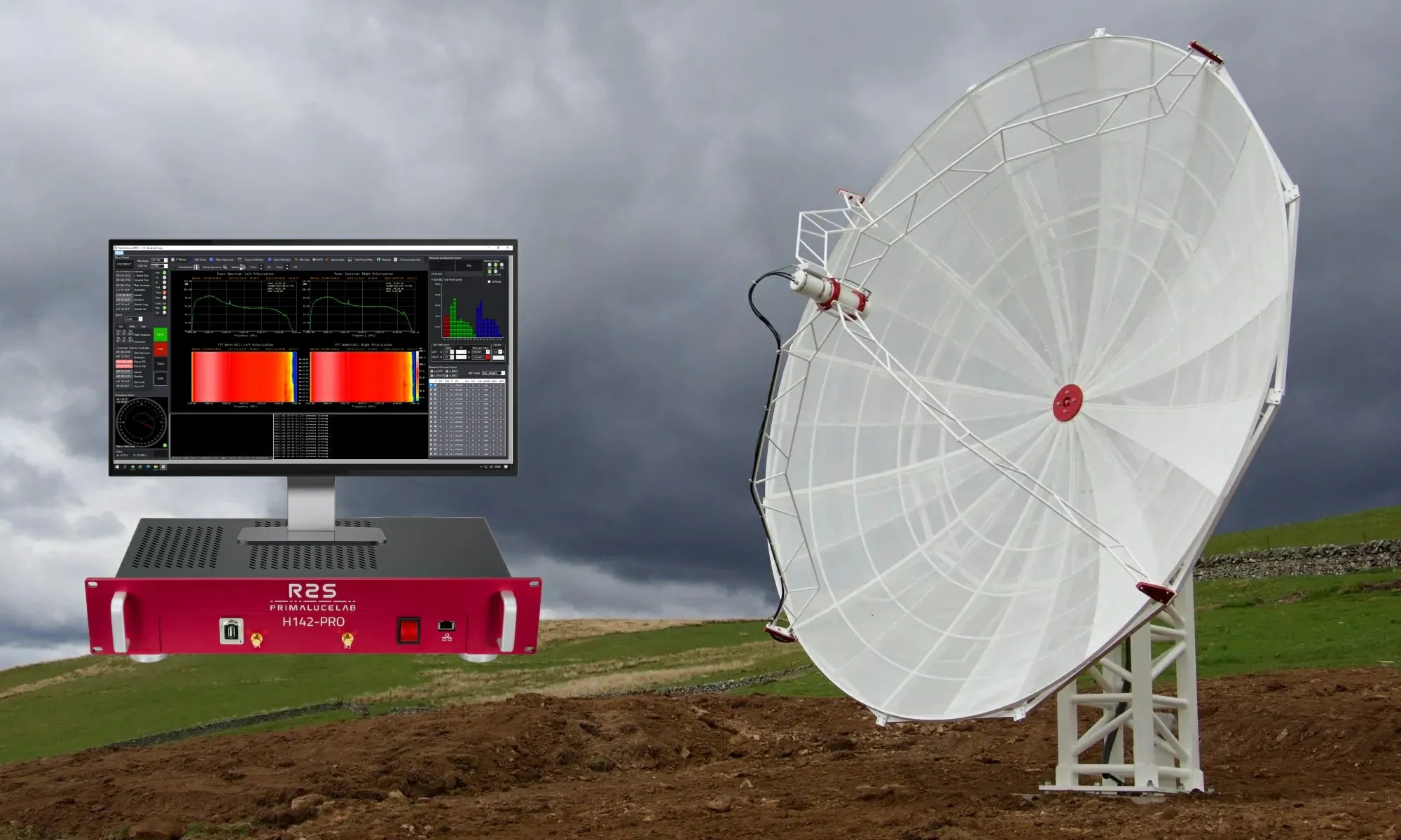 Iadi Radiotelescopio SPIDER per radioastronomia